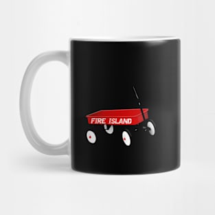 Fi Ny Fire Island Red Wagon Ocean Beach Es Grove Kismet Mug